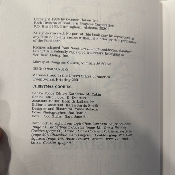 Vintage Christmas Holiday Cookbooks / Cookie Baking Cookbooks - Picture 3 of 8